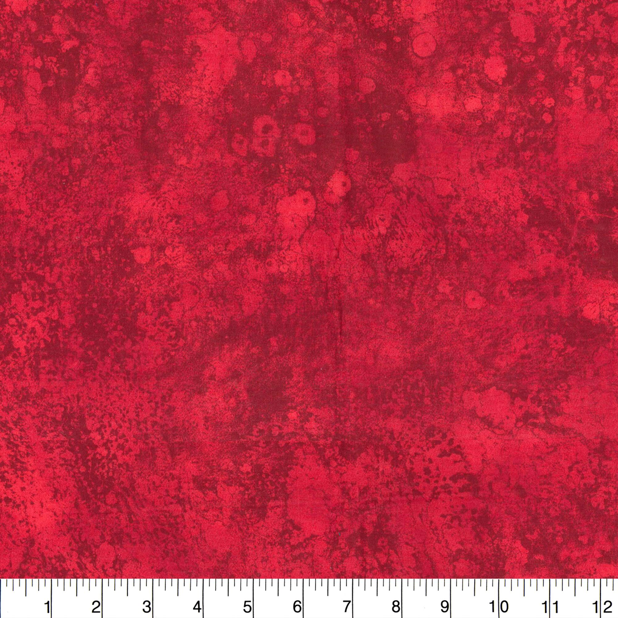Fabric Traditions Red Texture Cotton Fabric